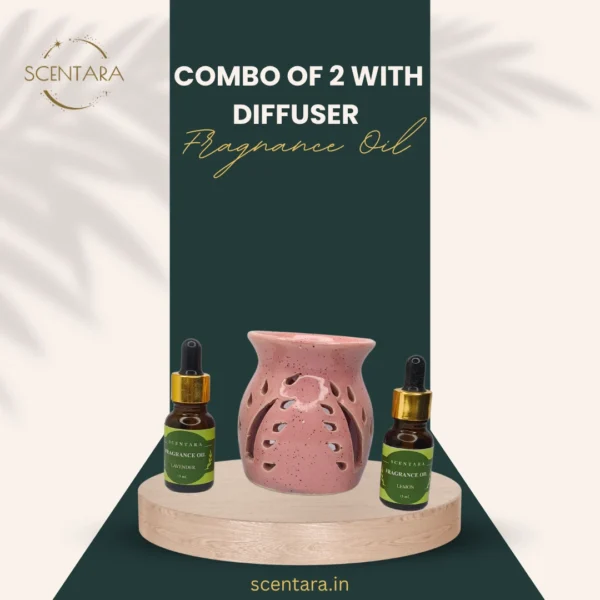 Set of 2 Fragnance Oil of your choice With Diffuser - Image 2