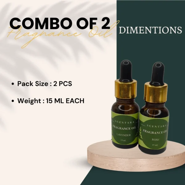 Set Of 2 Oil Fragnance Of Your Choice Scentara - Image 5