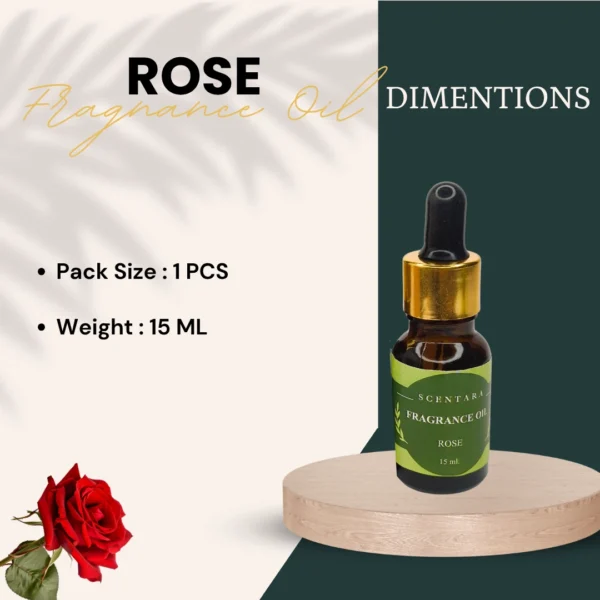 Rose Fragnance Oil Scentara - Image 5