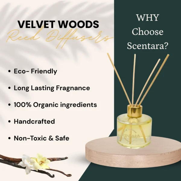 Gourmet Woody Velvet Woods Reed Diffuser - Image 5