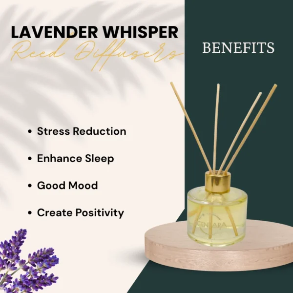 Lavender Whisper Reed Diffuser Scentara - Image 4