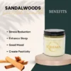 Sandal Woods Scented Candle