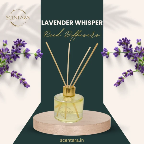 Lavender Whisper Reed Diffuser Scentara
