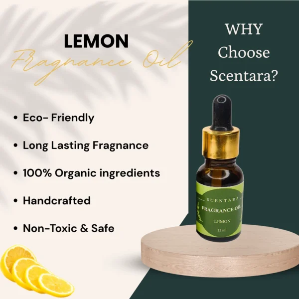 Lemon Fragnance Oil Scentara - Image 5