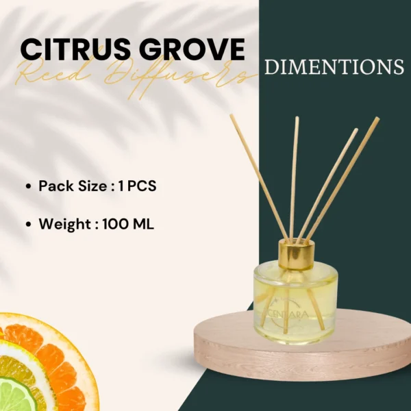 Citrus Grove Reed Diffuser Scentara - Image 5