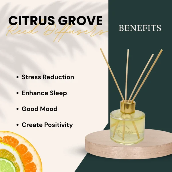 Citrus Grove Reed Diffuser Scentara - Image 4