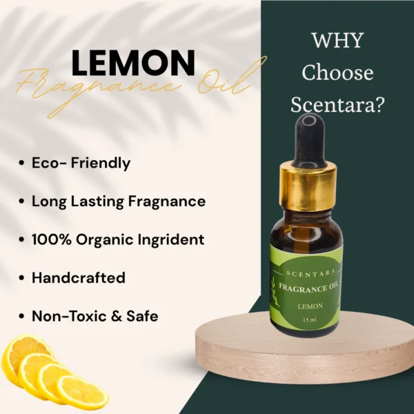 Lemon Fragnance Oil Scentara - Image 3